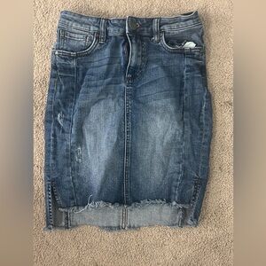 Kut from the Kloth Denim Skirt